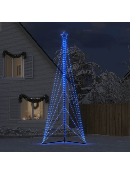 LED JÕULUPUU, 861 LEDI, SININE, 478 CM