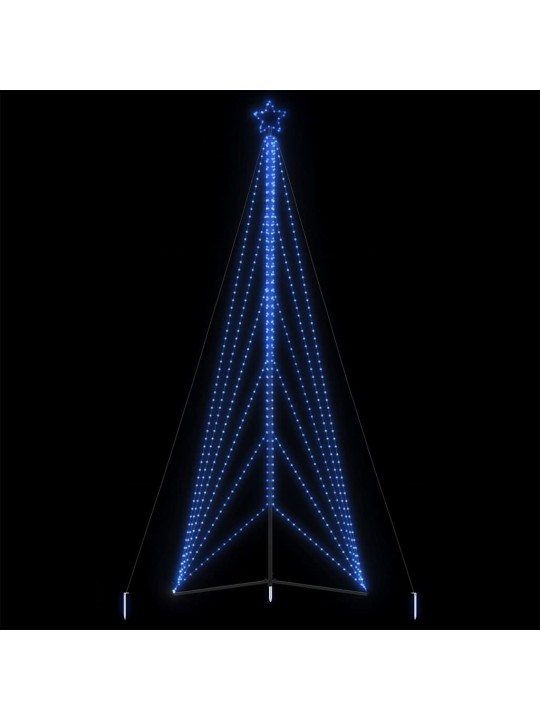 LED JÕULUPUU, 861 LEDI, SININE, 478 CM