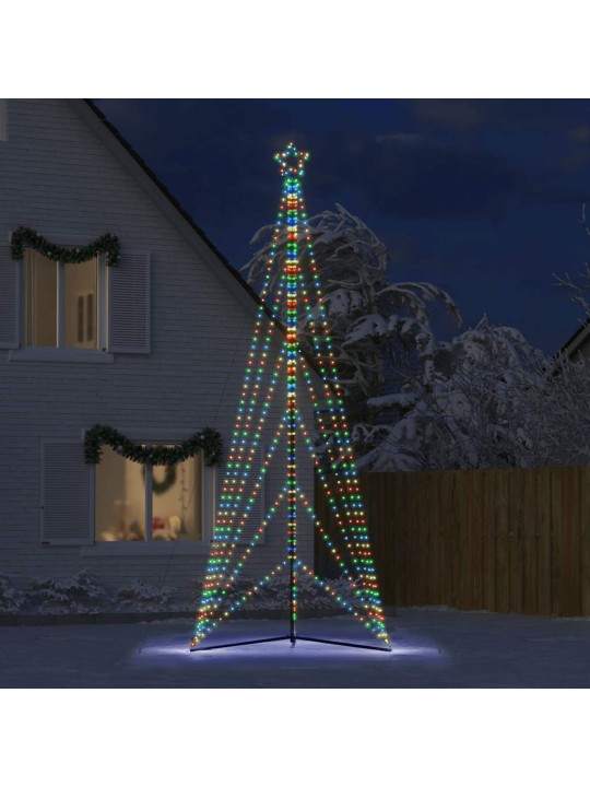 LED JÕULUPUU, 861 LEDI, VÄRVILINE , 478 CM