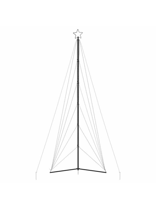 LED JÕULUPUU, 861 LEDI, VÄRVILINE , 478 CM