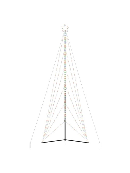 LED JÕULUPUU, 861 LEDI, VÄRVILINE , 478 CM