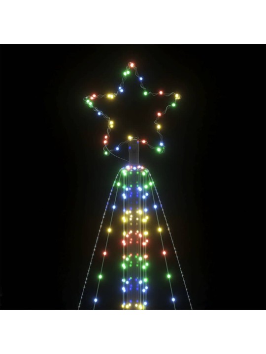 LED JÕULUPUU, 861 LEDI, VÄRVILINE , 478 CM