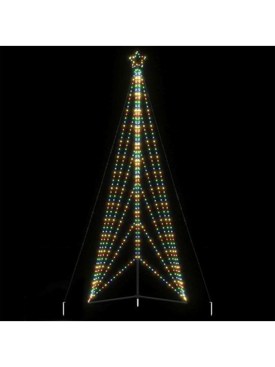 LED JÕULUPUU, 861 LEDI, VÄRVILINE , 478 CM