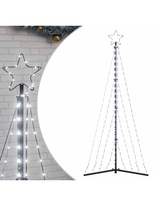 LED JÕULUPUU 339 LED, KÜLM VALGE, 187 CM