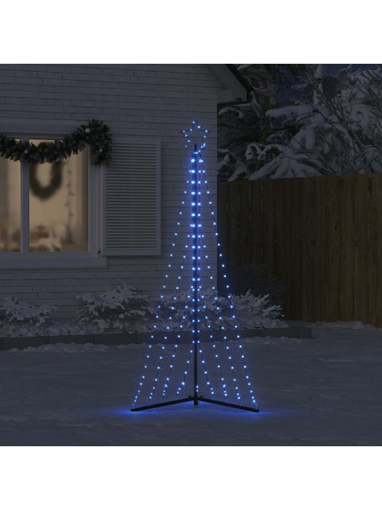 LED JÕULUPUU, 339 LEDI, SININE, 187 CM
