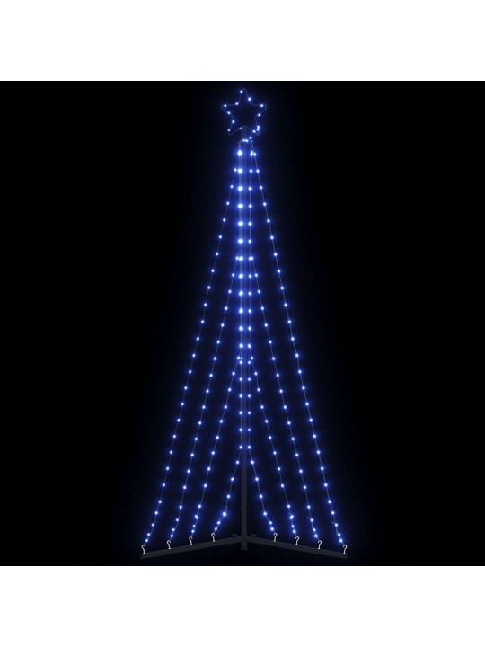 LED JÕULUPUU, 339 LEDI, SININE, 187 CM