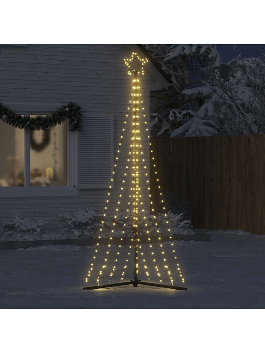 LED JÕULUPUU, 447 LEDI, SOE VALGE, 249 CM