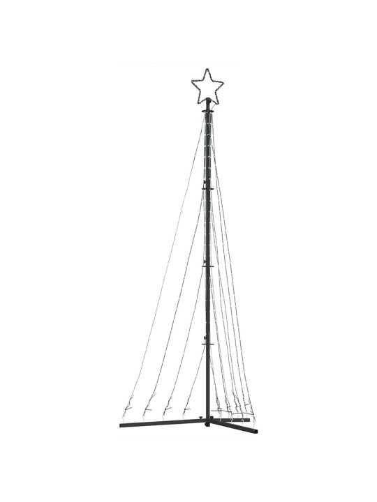 LED JÕULUPUU, 447 LEDI, SOE VALGE, 249 CM