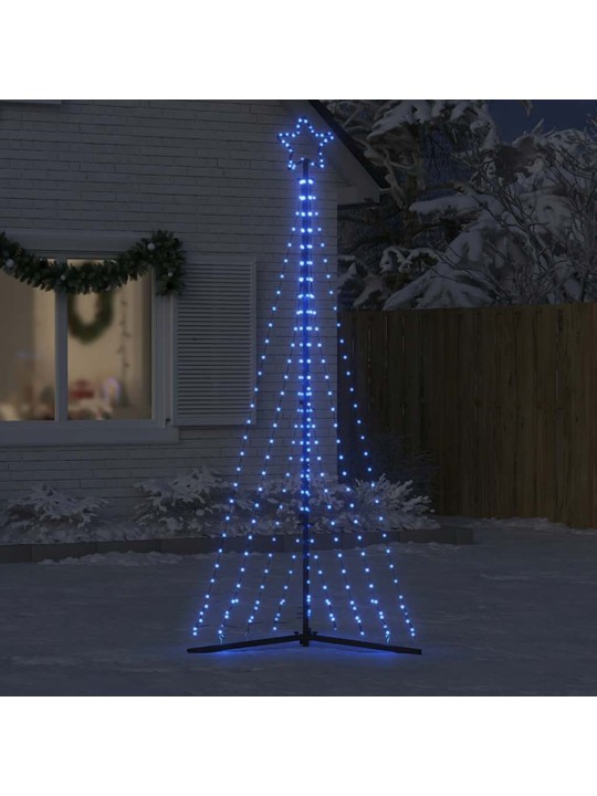 LED JÕULUPUU, 447 LEDI, SININE, 249 CM