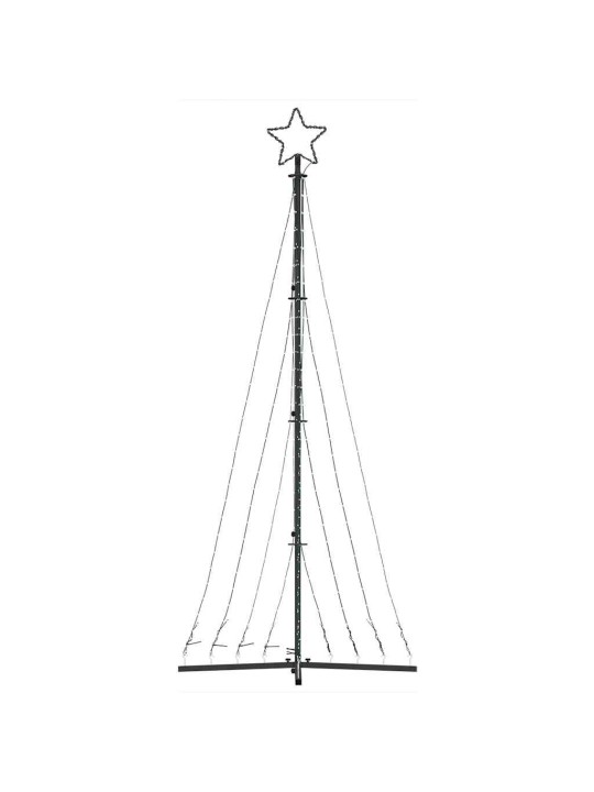 LED JÕULUPUU, 447 LEDI, SININE, 249 CM