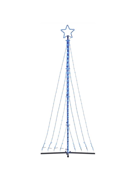 LED JÕULUPUU, 447 LEDI, SININE, 249 CM
