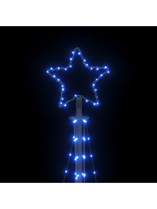 LED JÕULUPUU, 447 LEDI, SININE, 249 CM