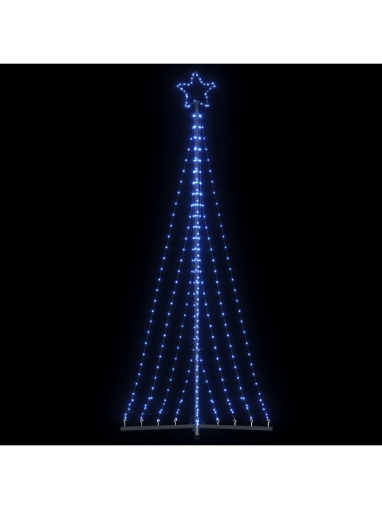 LED JÕULUPUU, 447 LEDI, SININE, 249 CM