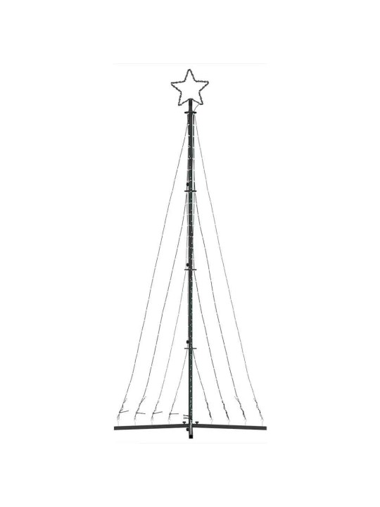 LED JÕULUPUU 447 LED VÄRVILINE 249 CM