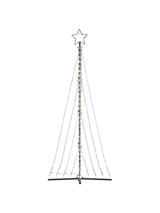 LED JÕULUPUU 447 LED VÄRVILINE 249 CM