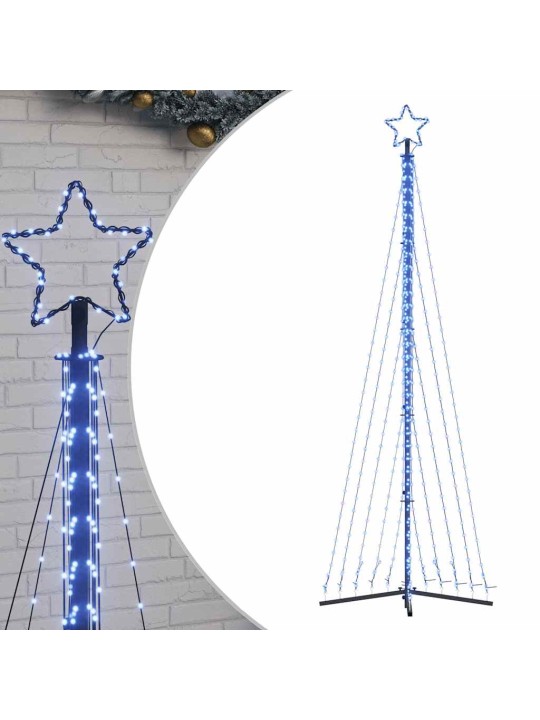 LED JÕULUPUU, 495 LEDI, SININE, 300,5 CM