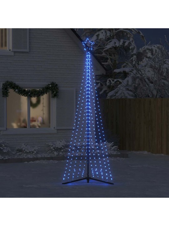 LED JÕULUPUU, 495 LEDI, SININE, 300,5 CM