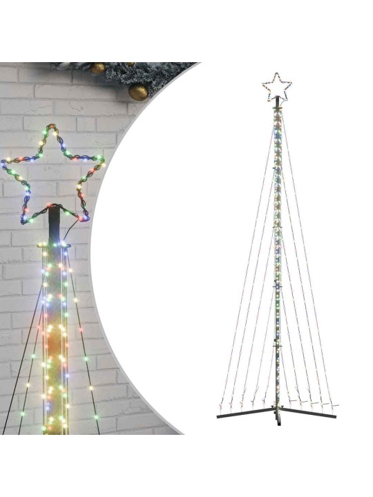 LED JÕULUPUU 495 LED VÄRVILINE 300,5 CM