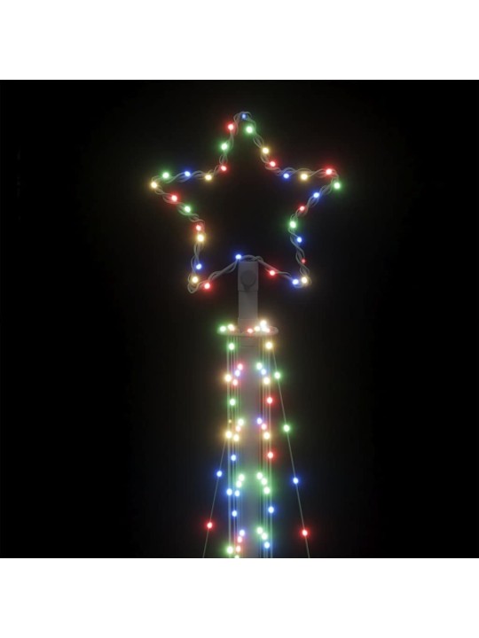 LED JÕULUPUU 495 LED VÄRVILINE 300,5 CM