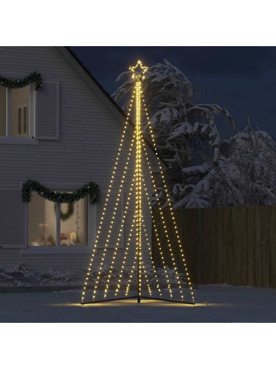 LED JÕULUPUU, 570 LEDI, SOE VALGE, 399 CM
