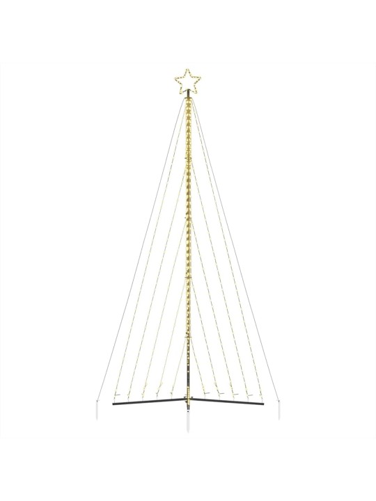 LED JÕULUPUU, 570 LEDI, SOE VALGE, 399 CM