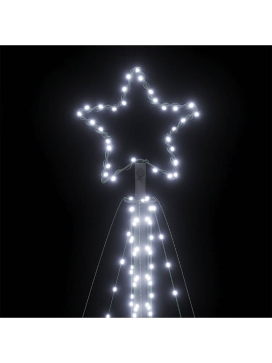 LED JÕULUPUU, 570 LEDI, KÜLM VALGE, 399 CM