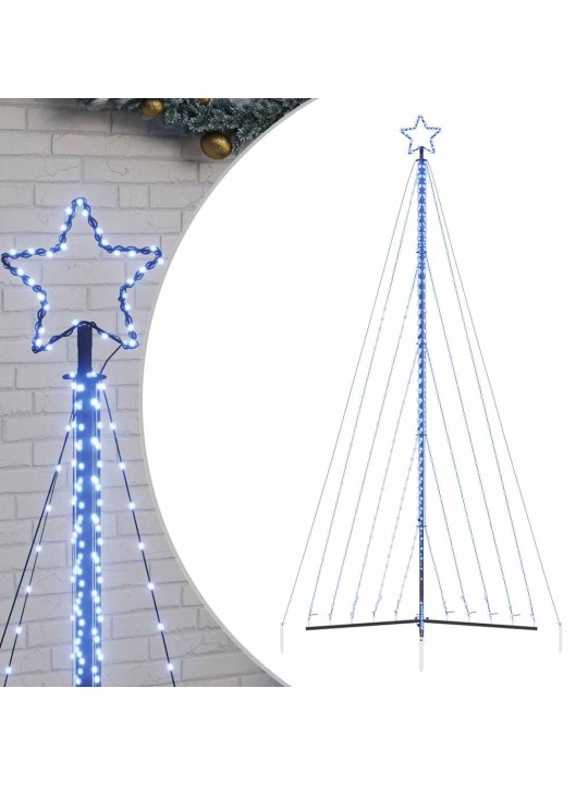 LED JÕULUPUU, 570 LEDI, SININE, 399 CM