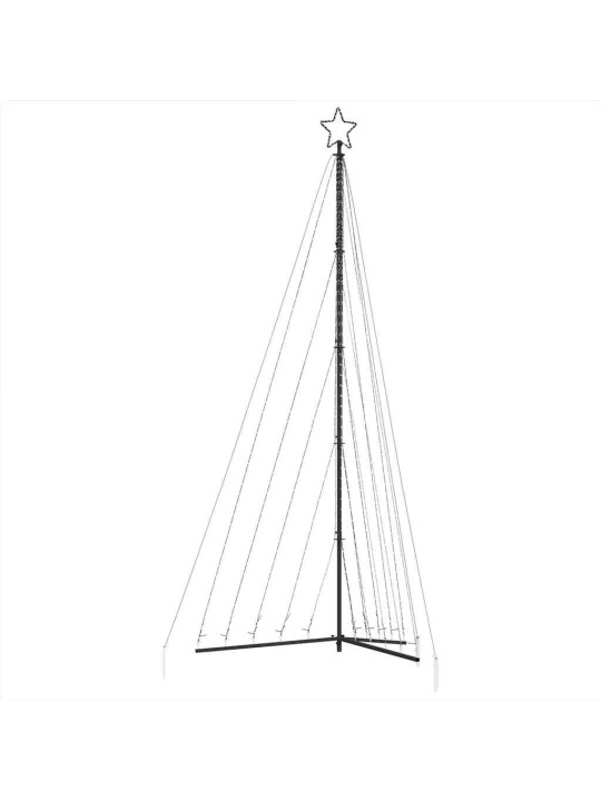 LED JÕULUPUU, 570 LEDI, SININE, 399 CM
