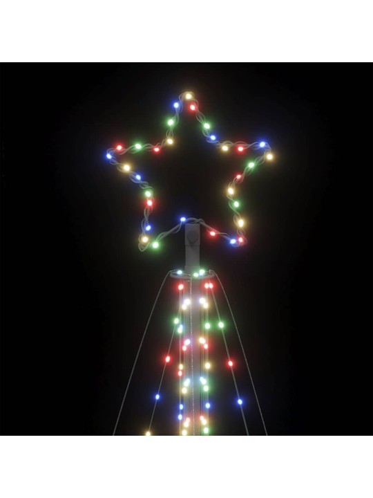 LED JÕULUPUU, 570 LEDI, VÄRVILINE , 399 CM