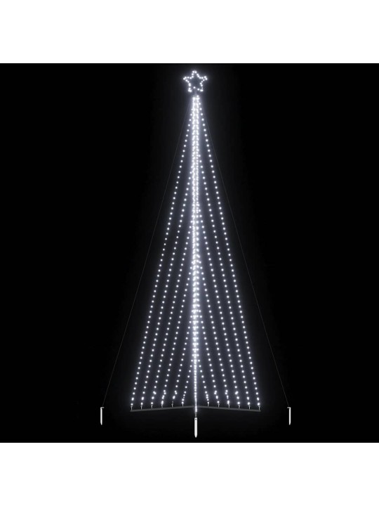 LED JÕULUPUU 789 LED, KÜLM VALGE, 476 CM