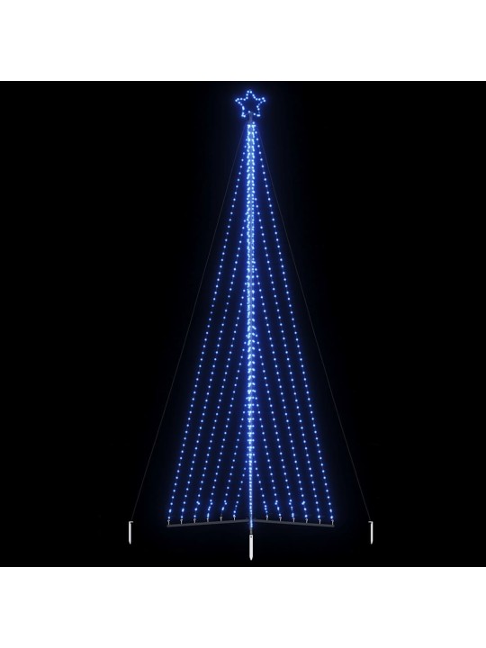LED JÕULUPUU, 789 LEDI, SININE, 476 CM