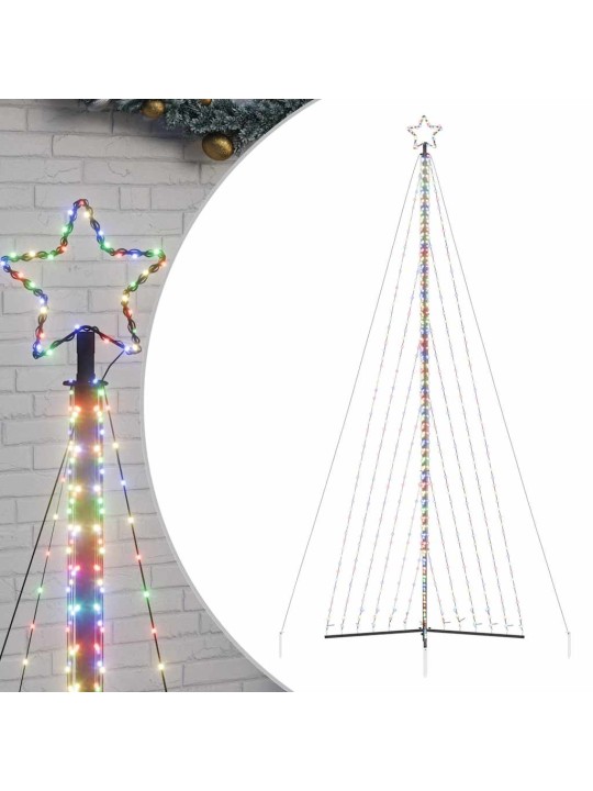 LED JÕULUPUU 789 LED VÄRVILINE 476 CM