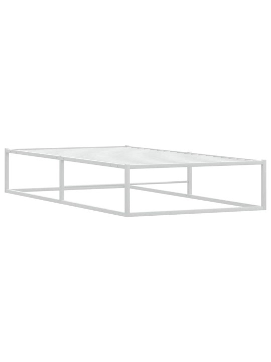 VOODIRAAM ILMA MADRATSITA VALGE 100X200 CM METALLIST