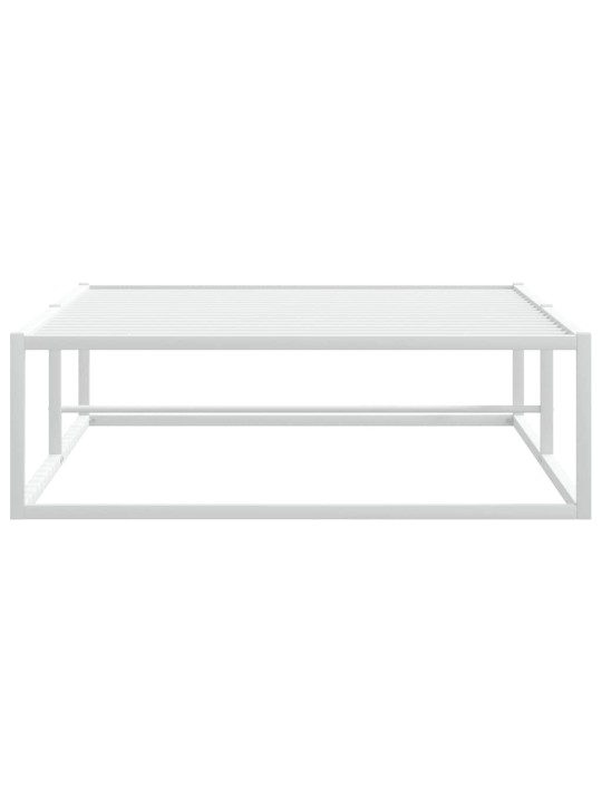 VOODIRAAM ILMA MADRATSITA VALGE 100X200 CM METALLIST