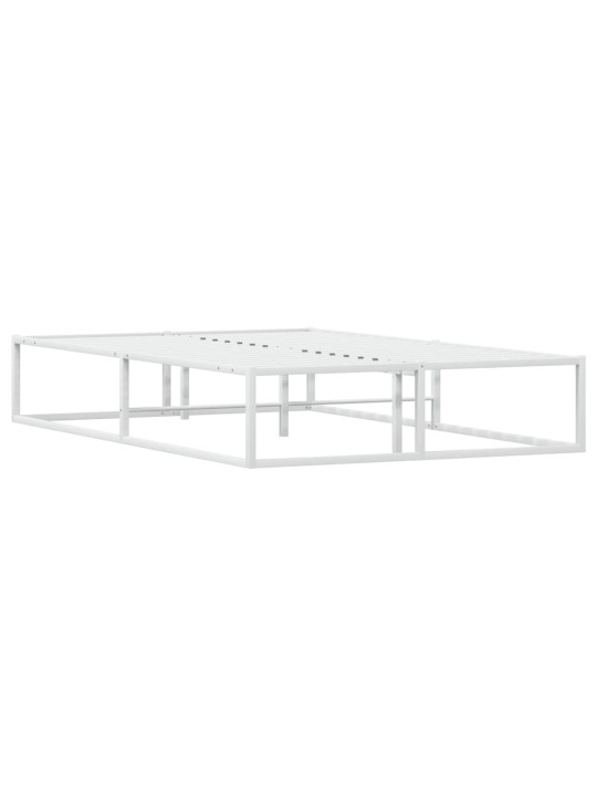 VOODIRAAM ILMA MADRATSITA VALGE 120X200 CM METALLIST