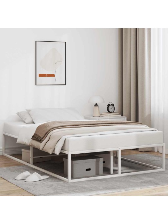 VOODIRAAM ILMA MADRATSITA VALGE 120X200 CM METALLIST
