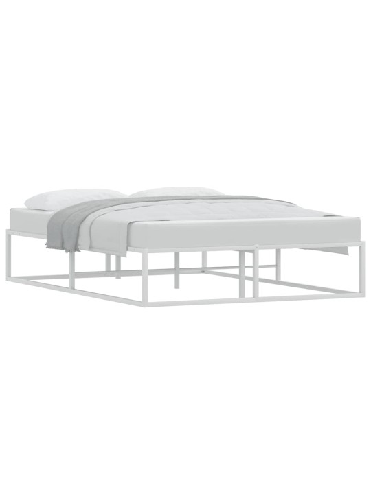 VOODIRAAM ILMA MADRATSITA VALGE 140X200 CM METALLIST