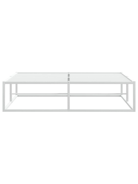 VOODIRAAM ILMA MADRATSITA VALGE 140X200 CM METALLIST