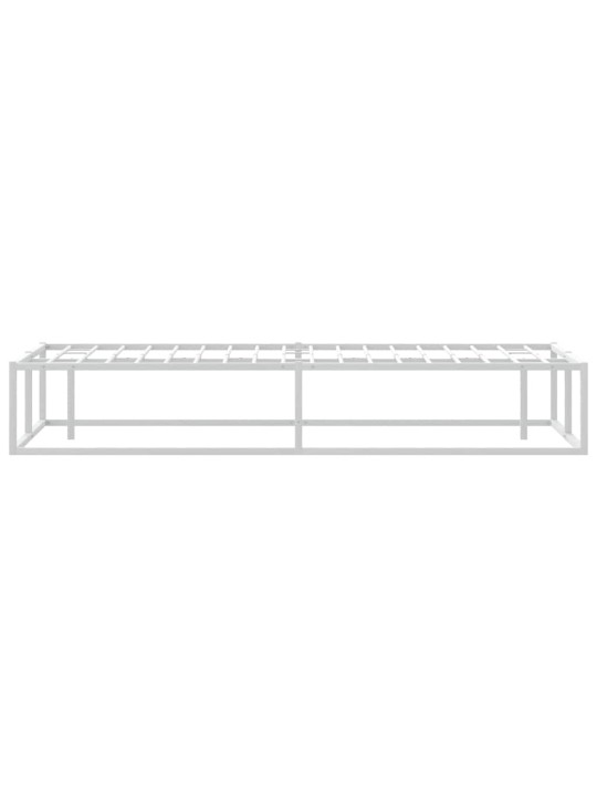 VOODIRAAM ILMA MADRATSITA VALGE 140X200 CM METALLIST