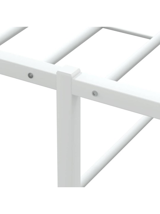 VOODIRAAM ILMA MADRATSITA VALGE 140X200 CM METALLIST