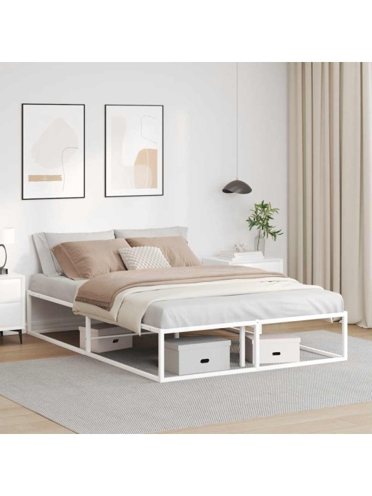 VOODIRAAM ILMA MADRATSITA VALGE 140X200 CM METALLIST