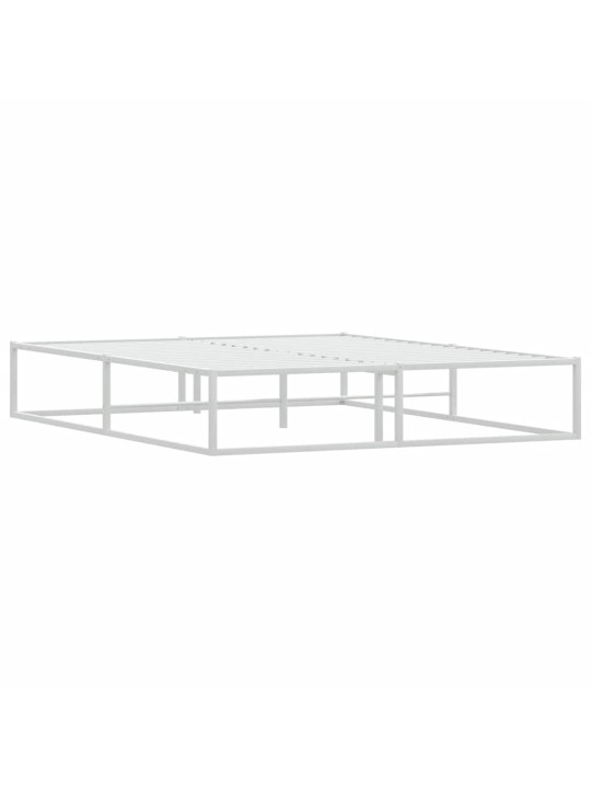 VOODIRAAM ILMA MADRATSITA VALGE 160X200 CM METALLIST