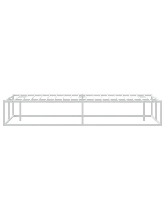 VOODIRAAM ILMA MADRATSITA VALGE 160X200 CM METALLIST