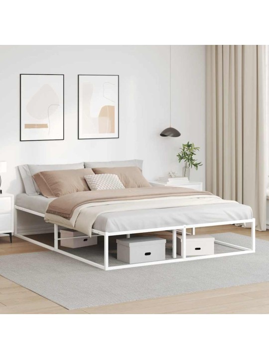 VOODIRAAM ILMA MADRATSITA VALGE 160X200 CM METALLIST