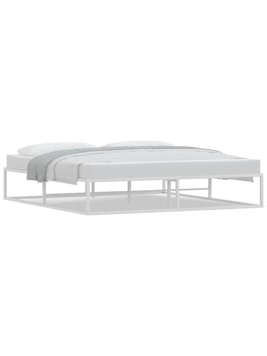 VOODIRAAM ILMA MADRATSITA VALGE 180X200 CM METALLIST