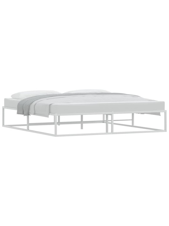 VOODIRAAM ILMA MADRATSITA VALGE 180X200 CM METALLIST