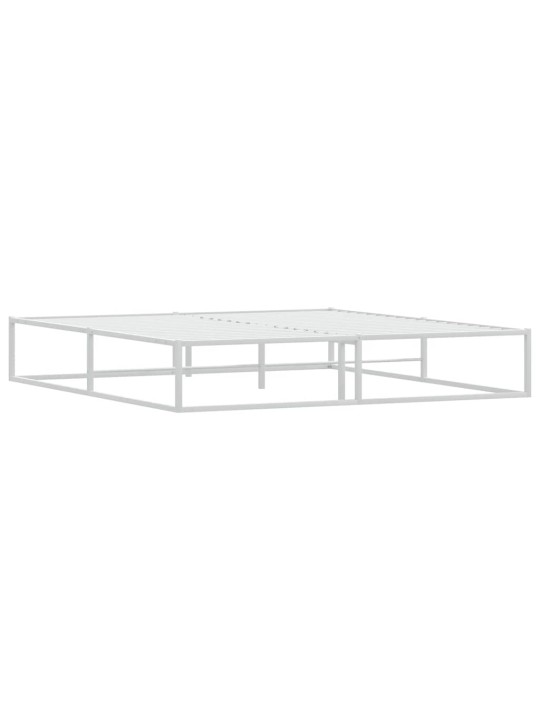 VOODIRAAM ILMA MADRATSITA VALGE 180X200 CM METALLIST