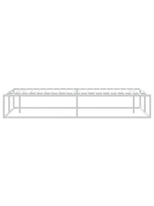 VOODIRAAM ILMA MADRATSITA VALGE 180X200 CM METALLIST