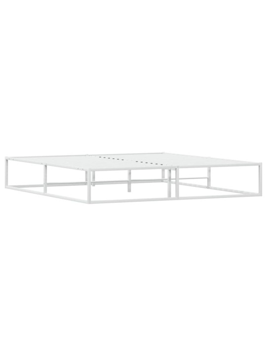 VOODIRAAM ILMA MADRATSITA VALGE 180X200 CM METALLIST