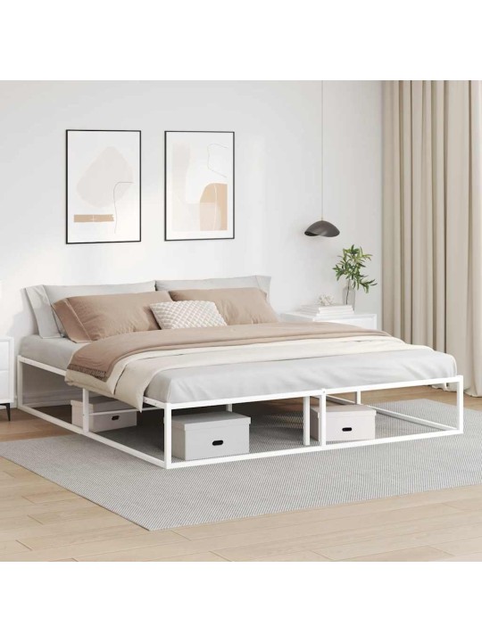 VOODIRAAM ILMA MADRATSITA VALGE 180X200 CM METALLIST